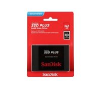 k89 Ổ cứng SSD Sandisk Plus 240GB 530MB/s (Đen) 1