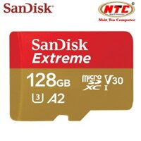 k89 Thẻ Nhớ MicroSDXC SanDisk Extreme V30 U3 4K A2 128GB R160MB/s W90MB/s (Vàng) 1