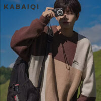 KABAIQI Áo Len áo sweater nam cardigan áo len nan Tay Dài 2024 NEW MMY2490T6H 37Z240913