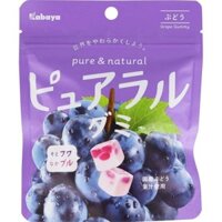KABAYA_Kẹo dẻo Pure Ral vị nho 58g (4901550269410)