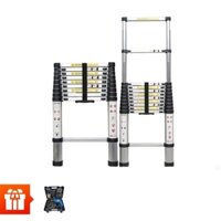 KACHI - Thang nhôm rút  2.9m + Bộ khoan cắt đa năng