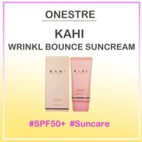 [Kahi] Kem chống nắng Wrinkle Bounce Essential Suncream UV 50ml SPF 50 + / PA + + + + cho mặt