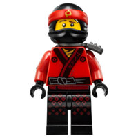 Kai - The LEGO Ninjago Movie, Pearl Dark Gray Katana Holder