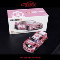 Kaido House Nissan Skyline GTR R34 Hồng/ mô hình ô tô