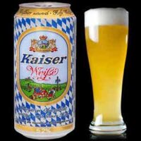 Kaiser Weibe lon 500ml 5.2% vol bia lúa mì Đức nhập khẩu