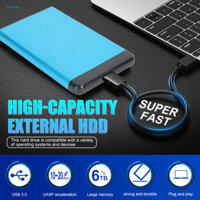 Kaitlyn  Ổ cứng Usb Đĩa cứng gắn ngoài bền bỉ Tốc độ cao 1-12tb Ssd Ổ cứng gắn ngoài Truyền nhanh Khả năng tương thích tốt cho người mua Đông Nam Á