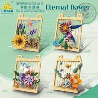 Kaizhi Khối Xây Dựng Bảo Quản Hoa Bức Tranh Tường Hướng Dương Chuồn Bướm Lắp Ráp Mô Hình Đồ Trang Trí Trẻ Em Lắp Ráp Đồ Chơi Quà Tặng 2.26