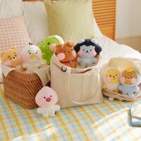 [KAKAO Friends] Korea Baby Dreaming Cheek Blush Fluffy Plush Doll _ 11 Types ; Búp bê nhồi bông Hàn Quốc mềm mại với đôi má mơ màng