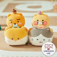 [Kakao Friends] Korea Ryan Choonsik Go Go Mini Car Doll Plush Doll Toy ; Hàn Quốc Ryan Choonsik Go Go Mini Car Doll Đồ chơi búp bê sang trọng