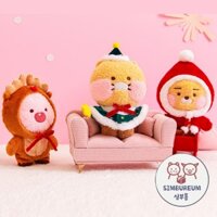 [kakao Friends] Trang Phục Ông Già Noel & rudolf Nhồi Bông Mềm Mại Phong Cách Hàn Quốc