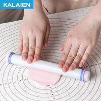 Kalaien PP Chống Dính Cán Pin Có Gioăng Có Thể Điều Chỉnh Độ Dày Dụng Cụ Làm Bánh Thủ Công Fondant Dụng Cụ Lớn Vừa Và Nhỏ Kích Thước