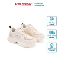 Kaleea T154 - Giày thể thao, giày sneaker nữ độn đế thoáng khí thoải mái cao 5cm