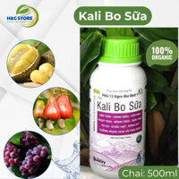 KALI BO SỮA 500ml, Phân bón hỗn hợp  -LỚN TRÁI -BÓNG TRÁI, TO CỦ- CHẮC HẠT