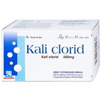 Kali Clorid 500 mg – Hộp