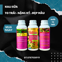 Kali Sữa - Phân Bón Lá Hữu Cơ Tăng Cường Đậu Trái, Chống Rụng Hoa và Nụ - Dưỡng Cây Ăn Trái