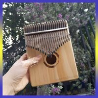 Kalimba 21 Phím - Hình Lúa Mì - Hộp Cộng Hưởng - Gỗ Gụ - Tặng Full Phụ Kiện