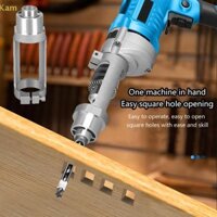 [Kam] Bộ chuyển đổi mũi khoan lỗ vuông Cố định mũi khoan đính kèm Công cụ nguồn lỗ mộng cho máy khoan điện cầm tay tốt