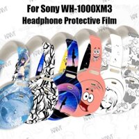 Kam Cho Sony WH-1000XM3 miếng dán tai nghe hoạt hình nhiều màu sắc miếng dán chống mồ hôi PVC tinh tế phim mờ chất liệu dán trang trí chống thấm mồ hôi chống trầy xước