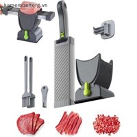 Kam Tươi Thịt Máy Thái Cleaver Bộ Dao Nhà Bếp Cắt Thịt Cắt Lát Bằng Tay Cắt Thịt Thực Phẩm Máy Thái VN