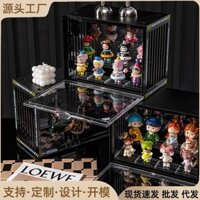 Kaman Bí Ẩn Hộp Bảo Quản Màn Hình Đứng Đồ Chơi Lego Hộp Làm Bằng Tay Chống Bụi Bong Bóng Mart Trong Suốt Hộp Tủ Trưng Bày