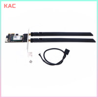 Kameisvn 2.4G / 5G Băng tần kép Intel 7260AC Thẻ PCi-E không dây tích hợp cho máy tính để bàn 1200Mbps 4.0 Ổn định PCi Express Wifi Adapter VN