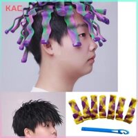 Kameisvn Hair Roller Máy uốn tóc xoắn ốc Magic Curls Con lăn tóc có móc Máy uốn tóc nam DIY xoăn Bộ tạo kiểu tóc VN