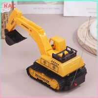 Kameisvn RC Máy Xúc 2 Kênh 1: 24 RC Kỹ Thuật Máy Xúc Xe Bé Trai Đồ Chơi 2CH Cho Trẻ Em Quà Tặng Mô Phỏng Kỹ Thuật Ô Tô Bé Trai Đồ Chơi VN