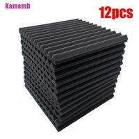 Kamemb 12 Tấm cách âm phòng thu tạo bọt cách âm Điều trị hấp thụ