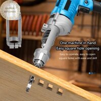 Kamembbn Lỗ Vuông Mũi Khoan Adapter Mũi Khoan Cố Định Giá Đỡ Đính Kèm Khớp Mortiser Bit Dụng Cụ Điện Cho Tay Máy Khoan Điện VN