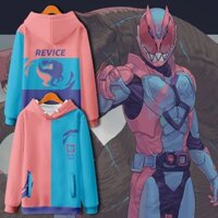 Kamen rider revice in 3d nam / nữ thời trang mùa thu nhật bản anime áo khoác dài tay