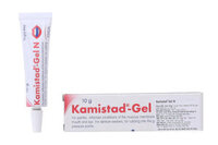 Kamistad-Gel N điều trị đau, viêm niêm mạc và môi  – CÔNG TY CỔ PHẦN NHÀ THUỐC NHÂN DÂN – PHƯỢNG HOÀNG