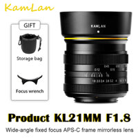 Kamlan Ống Kính Lấy Nét Tự Động 21mm f1.8 Cho canon eos-m sony e fuji fx / m4 / 3