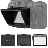 Kanebduk Mugast Camera Màn hình Mặt trời Sun Shadow Hood LCD LIGHED LCD với bộ bảo vệ thiết kế gấp cho Nikon D7500