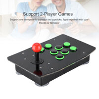 Kanebduk USB arcade Fighting Joy Stick Controller Fight Stick Game Console Không trì hoãn trò chơi máy tính PC [trò chơi video]