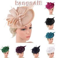 Kangnai Fascinator Mũ Cưới Vintage Tiệc Trà