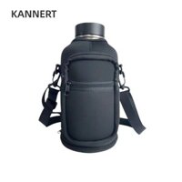 Kannert Tay áo cốc chân không giữ nhiệt, Túi đựng bình nước bền dung tích lớn, có dây đeo vai có thể điều chỉnh Túi đeo chéo cốc cách nhiệt di động cho cốc không gian 64 / 128OZ