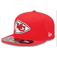 Kansas City Chiefs Size Cap Unisex Team Denver Broncos Mùa Hè Cotton Thêu NFL Full Niêm Phong Mũ