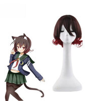 Kantai Collection - Destroyer Mutsuki Cosplay Wig Simulated Scalp Heat Resistant Synthetic Hair Party Halloween Anime Wig