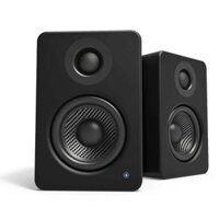 Kanto YU2 Matte Black 2.0 Speaker, Class D Amplifier 100W, 3.5mm Mini-jack AUX USB DAC
