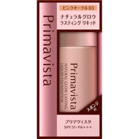 Kao Sofina Prima Vista Natural Glow Lasting Liquid Pink Ochre 03 30ml Foundation (liquid, gel, cream) Shake well until you hear a ticking sound before use. Shake 5-6 times after the sound is heard. (1) Shake well before use after conditioning your skin w