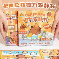 Kapibala Từ Tính Yên Tĩnh Sách Mới Bé Gái Từ Tính Miếng Dán Cắt Miễn Phí Làm Từ Tính Bé Trai Trẻ Em Nam Châm Mềm Đồ Chơi Từ Tính Nhân Vật Công Chúa Trang Điểm Dán Handmade Dán S