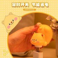 Kapibara Bán Chạy Bằng Giọng Nói Thông Minh Điều Khiển Bằng Giọng Nói USB Đèn Ngủ Phòng Ngủ Bảo Vệ Mắt Nhân Tạo Cắt Thứ Tự Đèn Mini20250224