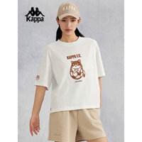 Kappa Áo thun thể thao mới chất lượng cao dành cho nam và nữ in hình thường ngày Áo thun Cotton cao cấp 100% 304