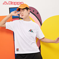 Kappa Chung Nam Nữ Tay Ngắn Thường Ngày Rời Áo Thun Mùa Hè Phong Cách Mới