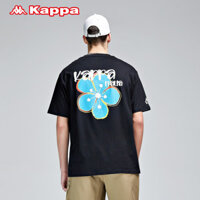 Kappa Họa Tiết Cao Cấp Cặp Đôi Nam Nữ Thể Thao 100% Cotton Cao Cấp In Hình Ngắn Tay 100% Áo Thun Cotton Cao Cấp 304