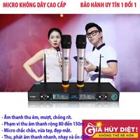 Karaoke truc tiep tren dien thoai Mich khong giay - Micro không dây cao cấp PRO KIN99 hát nhạy chống hú rít tốt mic bắt cực xa 297 -Kiểu dáng đẹp   Dòng sản phẩm CAO CẤP BH UY TÍN 1 ĐỔI 1