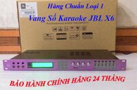 Karaoke Vang Số  JBL X6 Chuẩn Loại 1 Dùng 2 Biến Áp Vuông và Tròn Bảo Hành 12 Tháng