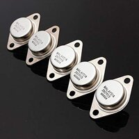 KASILU EJG0114 5pcs 2N3055 NPN Heights Power Amplifier and Switching Transistor to-3 High-Performance