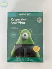 Kaspersky Anti-Virus KAV1PC bảo hành 12 tháng (tặng thêm key kaspersky antivirus)