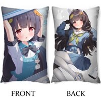 Kasumizawa Miyu Xanh Lưu Trữ Hai Mặt In Gối Quà Tặng Chất Lượng Anime Trang Trí Gối Hoạt Hình Đệm Gối Mềm Không Có Lõi Gối